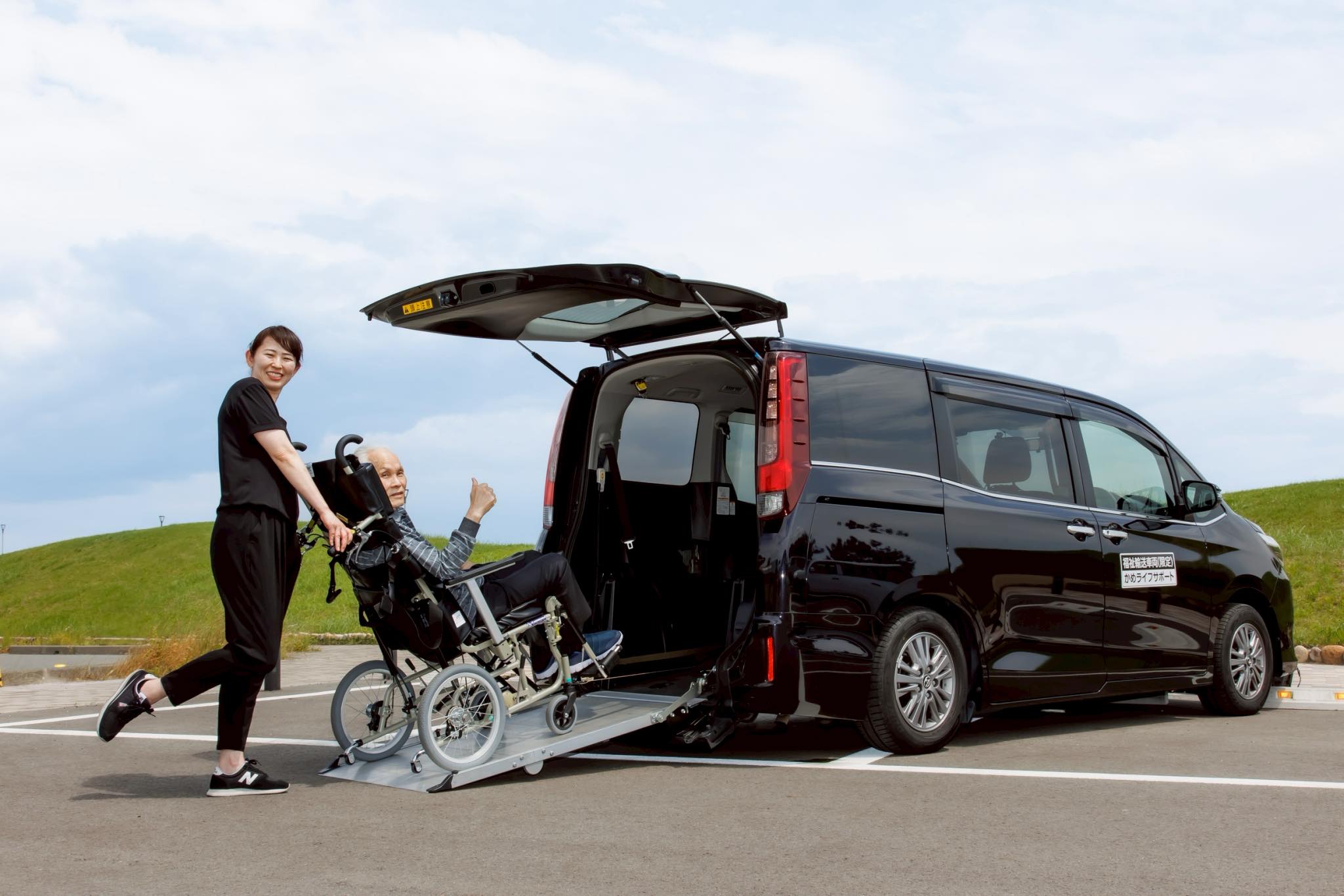 介護タクシーコーテンさん撮影