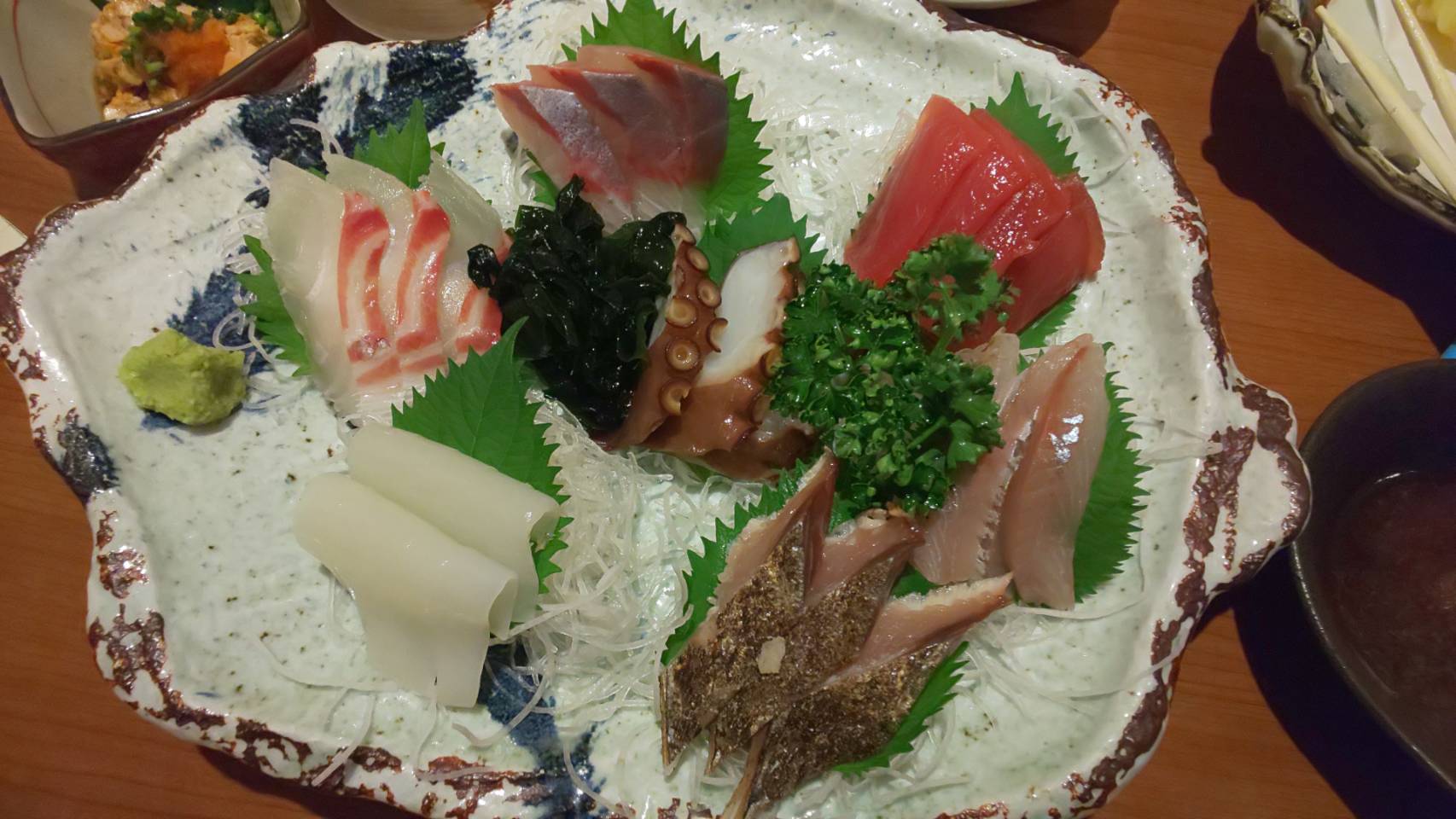 徳山で海鮮料理を堪能