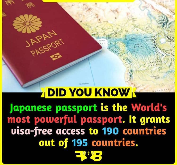 日本のパスポートは世界一